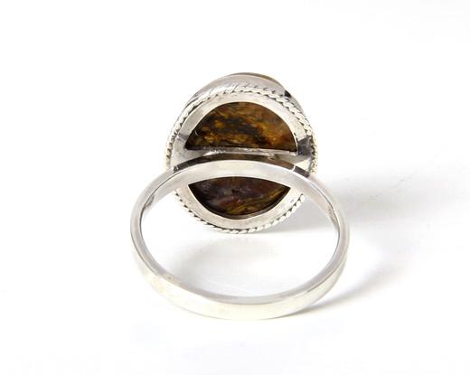Pietersite Crystal Ring