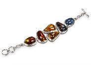 Pietersite Crystal Bracelet, 925 Sterling Silver