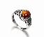 Size 6. Pietersite Crystal Ring, Gemstone, Chatoyant