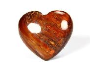 Pietersite Carved Crystal Heart, Gemstone, Chatoyant