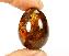 Pietersite Carved Crystal Egg, Gemstone, Chatoyant