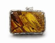 Pietersite Pendant, 925 Sterling Silver