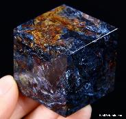 Pietersite Cube, Gemstone, Chatoyant