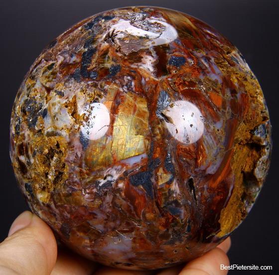 Pietersite Crystal Sphere