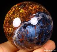 2.1" Pietersite Sphere, Crystal Ball