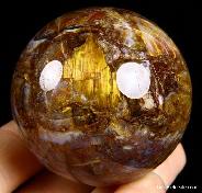 1.7" Pietersite Crystal Sphere, Crystal Ball