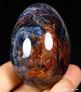 Pietersite Egg, Gemstone, Chatoyant
