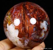 2.1" Pietersite Sphere, Crystal Ball