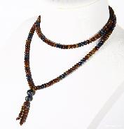 TOP QUALITY, 15.6" length, Pietersite Crystal Necklace, Gemstone, Chatoyant