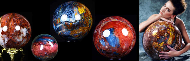 Amazing Gemstone Pietersite Sphere